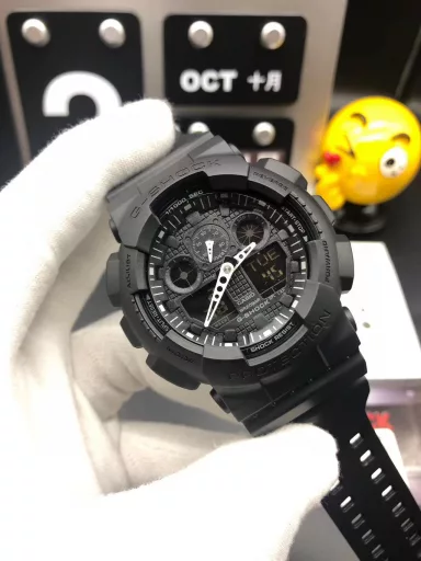 Hot selling GA-120 hand-raising light Casio G-SHOCK--classic shockproof dial design👍In stock and shipped immediately, 45-degree automatic hand-raising light function with strong visual impact🙈LCD liquid crystal display💡Stopwatch speed function accurate to 1/1000 second⌛Shockproof📣Anti-magnetic💥200 meters waterproof🏊48 city time📲Countdown⏳Alarm clock⏰Fully automatic calendar and other powerful functions📆