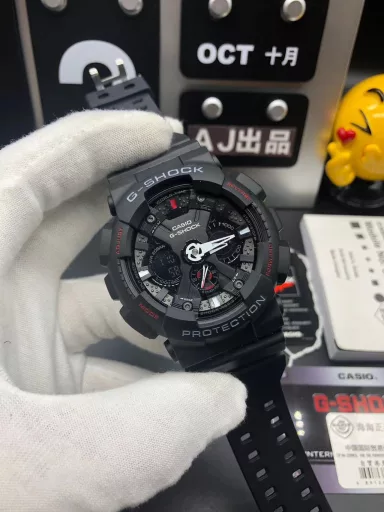 Hot selling GA-120 hand-raising light Casio G-SHOCK--classic shockproof dial design👍In stock and shipped immediately, 45-degree automatic hand-raising light function with strong visual impact🙈LCD liquid crystal display💡Stopwatch speed function accurate to 1/1000 second⌛Shockproof📣Anti-magnetic💥200 meters waterproof🏊48 city time📲Countdown⏳Alarm clock⏰Fully automatic calendar and other powerful functions📆