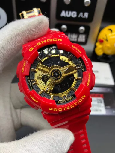 GA-110 Hand-raise Light Casio G-SHOCK--Classic shockproof dial design👍In stock and shipped immediately, 45-degree automatic hand-raise light function with strong visual impact🙈LCD liquid crystal display💡Stopwatch speed function accurate to 1/1000 second⌛Shockproof📣Anti-magnetic💥200 meters waterproof🏊48 city time📲Countdown⏳Alarm clock⏰Fully automatic calendar and other powerful functions