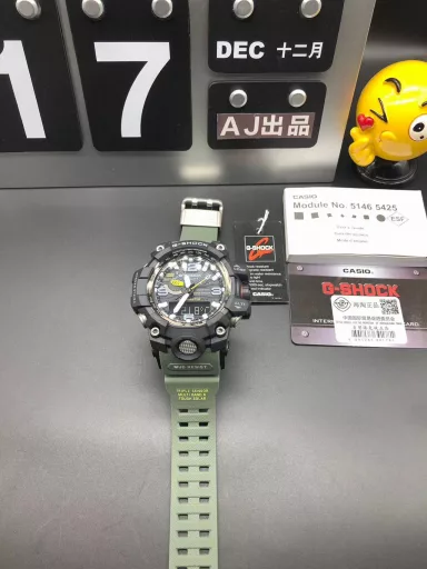 Original CASIO G-SHOCK GWG-1000 Little Mud King series multi-function dual display waterproof and mud-proof sports electronic watch, (the same ultimate silicone sports pointer electronic watch as in the movie 