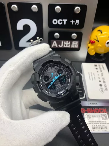 Hot selling GA-120 hand-raising light Casio G-SHOCK--classic shockproof dial design👍In stock and shipped immediately, 45-degree automatic hand-raising light function with strong visual impact🙈LCD liquid crystal display💡Stopwatch speed function accurate to 1/1000 second⌛Shockproof📣Anti-magnetic💥200 meters waterproof🏊48 city time📲Countdown⏳Alarm clock⏰Fully automatic calendar and other powerful functions📆