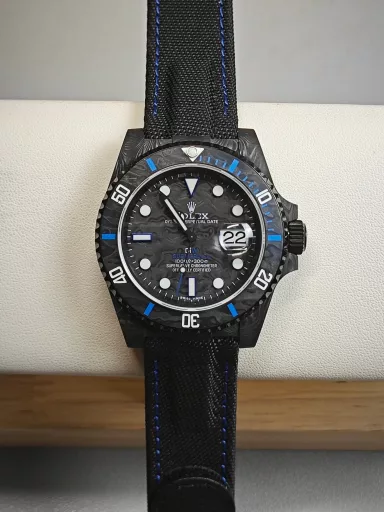 NOOB Carbon Fiber Blue Ghost