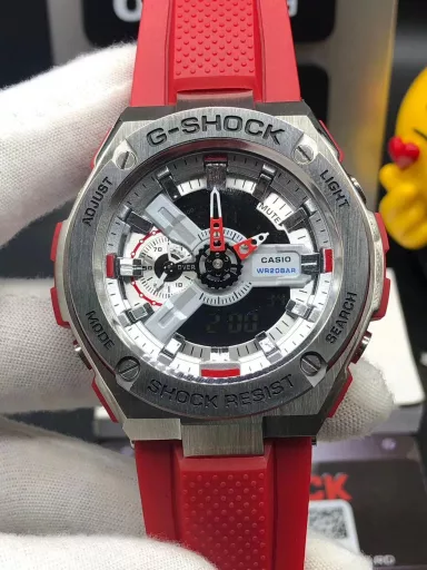 GST-400G hand-raise light Casio G-SHOCK--classic shockproof dial design👍In stock and shipped in seconds, 45-degree automatic hand-raise light function with strong visual impact🙈LCD liquid crystal display💡Stopwatch speed function accurate to 1/1000 second⌛Shockproof📣Anti-magnetic💥200 meters waterproof🏊48 city time📲Countdown⏳Alarm clock⏰Fully automatic calendar and other powerful functions📆