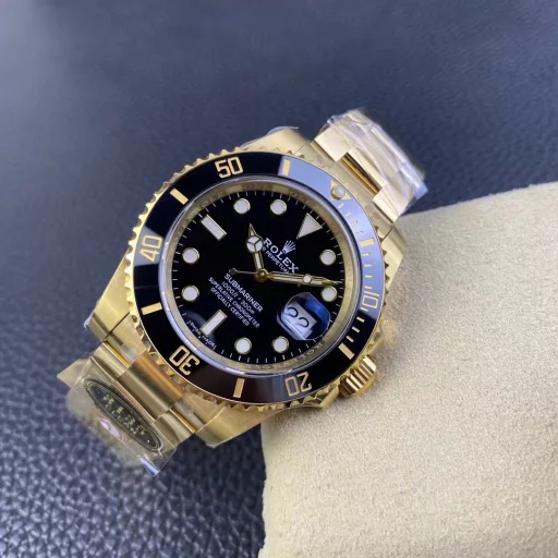 Clean Factory C Factory Rolex full gold Black Water Ghost 3135 movement, size 40mm