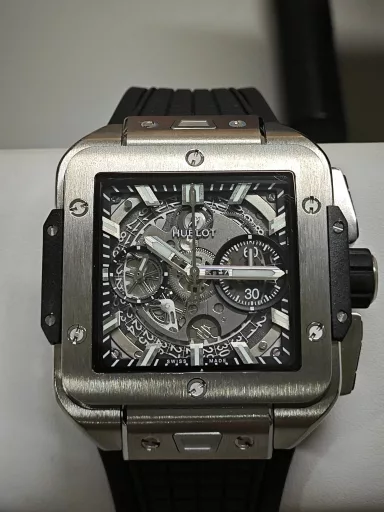 bbf hublot big bang square chronograph