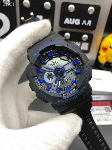 GA-110 Hand-raise Light Casio G-SHOCK--Classic shockproof dial design👍In stock and shipped immediately, 45-degree automatic hand-raise light function with strong visual impact🙈LCD liquid crystal display💡Stopwatch speed function accurate to 1/1000 second⌛Shockproof📣Anti-magnetic💥200 meters waterproof🏊48 city time📲Countdown⏳Alarm clock⏰Fully automatic calendar and other powerful functions