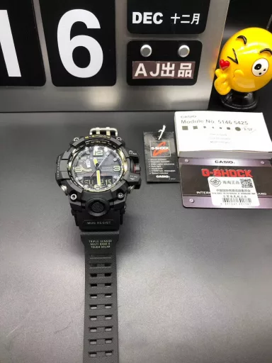 Original CASIO G-SHOCK GWG-1000 Little Mud King series multi-function dual display waterproof and mud-proof sports electronic watch, (the same ultimate silicone sports pointer electronic watch as in the movie 