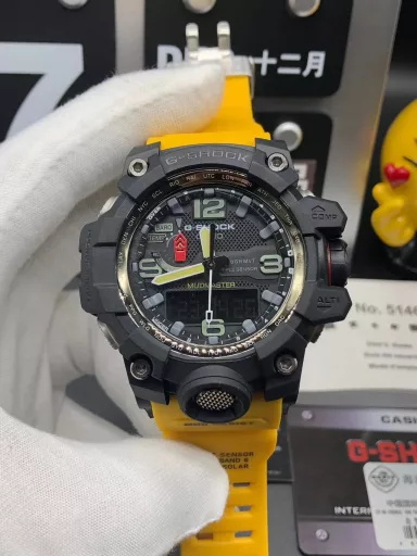 Original CASIO G-SHOCK GWG-1000 Little Mud King series multi-function dual display waterproof and mud-proof sports electronic watch, (the same ultimate silicone sports pointer electronic watch as in the movie 