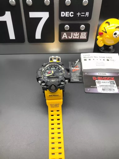 Original CASIO G-SHOCK GWG-1000 Little Mud King series multi-function dual display waterproof and mud-proof sports electronic watch, (the same ultimate silicone sports pointer electronic watch as in the movie 