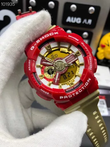 GA-110 Hand-raise Light Casio G-SHOCK--Classic shockproof dial design👍In stock and shipped immediately, 45-degree automatic hand-raise light function with strong visual impact🙈LCD liquid crystal display💡Stopwatch speed function accurate to 1/1000 second⌛Shockproof📣Anti-magnetic💥200 meters waterproof🏊48 city time📲Countdown⏳Alarm clock⏰Fully automatic calendar and other powerful functions