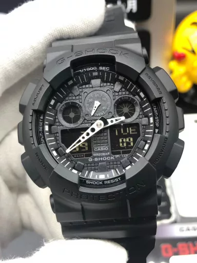 Hot selling GA-120 hand-raising light Casio G-SHOCK--classic shockproof dial design👍In stock and shipped immediately, 45-degree automatic hand-raising light function with strong visual impact🙈LCD liquid crystal display💡Stopwatch speed function accurate to 1/1000 second⌛Shockproof📣Anti-magnetic💥200 meters waterproof🏊48 city time📲Countdown⏳Alarm clock⏰Fully automatic calendar and other powerful functions📆