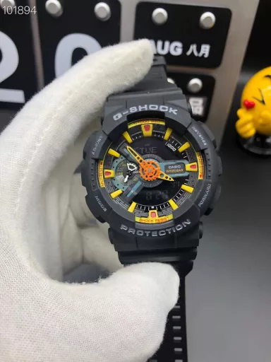 GA-110 Hand-raise Light Casio G-SHOCK--Classic shockproof dial design👍In stock and shipped immediately, 45-degree automatic hand-raise light function with strong visual impact🙈LCD liquid crystal display💡Stopwatch speed function accurate to 1/1000 second⌛Shockproof📣Anti-magnetic💥200 meters waterproof🏊48 city time📲Countdown⏳Alarm clock⏰Fully automatic calendar and other powerful functions📆