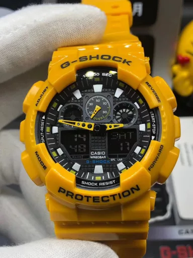 Hot selling GA-120 hand-raising light Casio G-SHOCK--classic shockproof dial design👍In stock and shipped immediately, 45-degree automatic hand-raising light function with strong visual impact🙈LCD liquid crystal display💡Stopwatch speed function accurate to 1/1000 second⌛Shockproof📣Anti-magnetic💥200 meters waterproof🏊48 city time📲Countdown⏳Alarm clock⏰Fully automatic calendar and other powerful functions📆