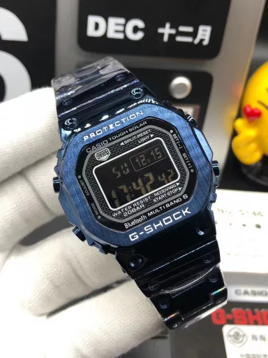 👍👍Original Casio G-SHOCK GMW-B5000 series, 35th anniversary limited edition electronic sports watch! Official price 5000+ overseas orders! 30 meters waterproof! Fashionable and versatile electronic watch! Top configuration, top network exclusive channel supply! Led lighting, daily alarm, hourly report, stopwatch, countdown, metal dial, resin material/stainless steel strap, mineral glass, thickness 13mm, case diameter 43.2mm