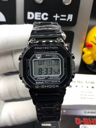 👍👍Original Casio G-SHOCK GMW-B5000 series, 35th anniversary limited edition electronic sports watch! Official price 5000+ overseas orders! 30 meters waterproof! Fashionable and versatile electronic watch! Top configuration, top network exclusive channel supply! Led lighting, daily alarm, hourly report, stopwatch, countdown, metal dial, resin material/stainless steel strap, mineral glass, thickness 13mm, case diameter 43.2mm