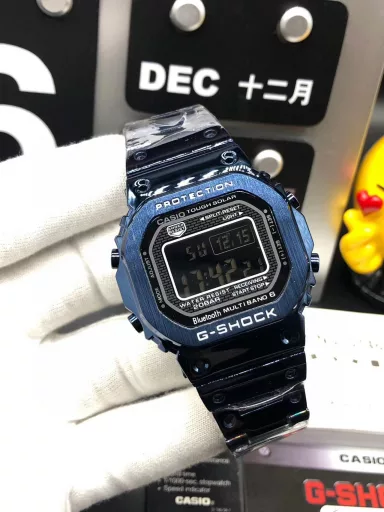 👍👍Original Casio G-SHOCK GMW-B5000 series, 35th anniversary limited edition electronic sports watch! Official price 5000+ overseas orders! 30 meters waterproof! Fashionable and versatile electronic watch! Top configuration, top network exclusive channel supply! Led lighting, daily alarm, hourly report, stopwatch, countdown, metal dial, resin material/stainless steel strap, mineral glass, thickness 13mm, case diameter 43.2mm