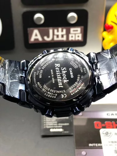 👍👍Original Casio G-SHOCK GMW-B5000 series, 35th anniversary limited edition electronic sports watch! Official price 5000+ overseas orders! 30 meters waterproof! Fashionable and versatile electronic watch! Top configuration, top network exclusive channel supply! Led lighting, daily alarm, hourly report, stopwatch, countdown, metal dial, resin material/stainless steel strap, mineral glass, thickness 13mm, case diameter 43.2mm