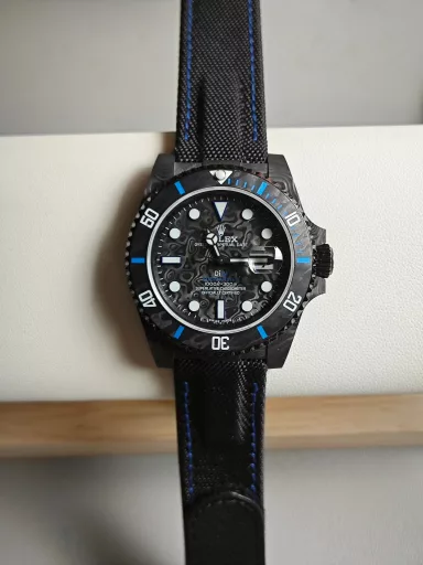 NOOB Carbon Fiber Blue Ghost