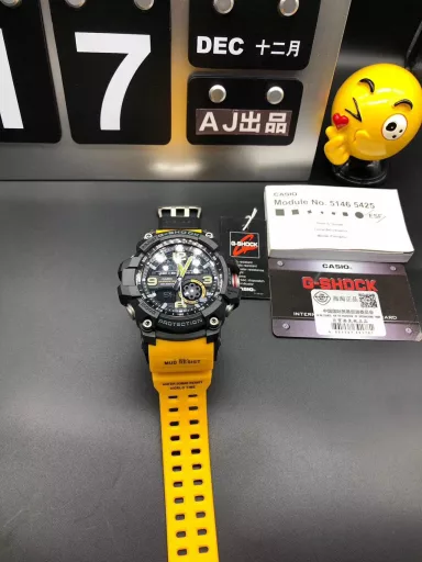 Original CASIO G-SHOCK GWG-1000 Little Mud King series multi-function dual display waterproof and mud-proof sports electronic watch, (the same ultimate silicone sports pointer electronic watch as in the movie 