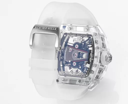 RICHARD MILLE launches RM 38-02 Crystal Pink Theme Hollow Tourbillon WatchThe striking new work, the 