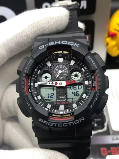 Hot selling GA-120 hand-raising light Casio G-SHOCK--classic shockproof dial design👍In stock and shipped immediately, 45-degree automatic hand-raising light function with strong visual impact🙈LCD liquid crystal display💡Stopwatch speed function accurate to 1/1000 second⌛Shockproof📣Anti-magnetic💥200 meters waterproof🏊48 city time📲Countdown⏳Alarm clock⏰Fully automatic calendar and other powerful functions📆