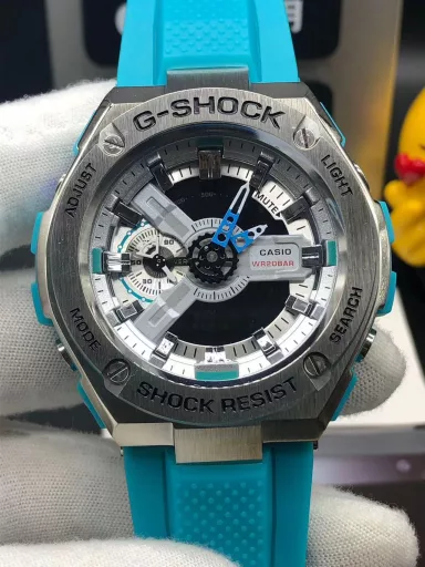 GST-400G hand-raise light Casio G-SHOCK--classic shockproof dial design👍In stock and shipped in seconds, 45-degree automatic hand-raise light function with strong visual impact🙈LCD liquid crystal display💡Stopwatch speed function accurate to 1/1000 second⌛Shockproof📣Anti-magnetic💥200 meters waterproof🏊48 city time📲Countdown⏳Alarm clock⏰Fully automatic calendar and other powerful functions📆