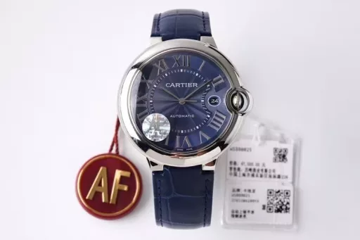 AF's most powerful masterpiece, Cartier's latest version of the 42mm blue balloon men's watch! Hot and coming!2020 new watch! ! Especially different from the version before 19 years ago!The overall look is more refined and formal! The dial has a slightly light yellow dual tone, the Roman scale black oil print is more three-dimensional and plump, all the English fonts of the wheat head have been corrected to the new version, which is clearer and more three-dimensional, and the chrysanthemum pattern in the middle is clearly radiated, presenting a more three-dimensional visual enjoyment! The new buckle of the steel strap has been changed, thinner, smaller and more refined! The overall steel grain of the strap is also slightly different from the previous version! AF has done a good job!AF has been fully revised and upgraded! Strive for perfect interpretation as follows:Shell: Swiss grade precision polishing! Original blue spinel crown! The shape of the case, the crescent shape has an invincible texture! Perfect sapphire fisheye bubble crystal mirror plus crescent 🌙 opening! Multiple sets of combined shells are rigorous, exquisite and meticulous! 3 degrees of strong waterproof! The fine strap is polished and brushed with a bursting feel! The logo on the back cover of the case is restored by German CNC engraving, with a twin effect! 8 genuine screws! All the above accessories! Can be interchanged with the original genuine watch! No difference!Inside the dial: genuine OEM-level lettering! The most difficult and strongest replica! Top pure steel blue pointer! The silver-gray font thickness of the calendar bar is consistent! Kill all versions on the market in seconds! AF's abnormal replica requirements! Pursue the strongest! . Movement: Use the top-level Haiou 2824 movement! After the super-fine assembly of the watch master, the movement is very stable, the travel time is accurate, and there are very few repairs! Worth having!One watch, one number, one tag, three codes in one! Scan the code data to keep up with the genuine product! The counter no longer uses matching red warranty cards! Instead, use large invoices! We do not copy invoices! Nor do those fake packaging in the market! This AF watch packaging is consistent with the genuine product! Super strong counterfeiting! Welcome to taste!The strongest and best price-performance ratio! Three versions! Steel strap! Crocodile leather! Italian cowhide! Great value for money! You’ll earn money if you buy it!AF, only compare with the original! We can provide you with original genuine watches and our replicas! Welcome to taste!