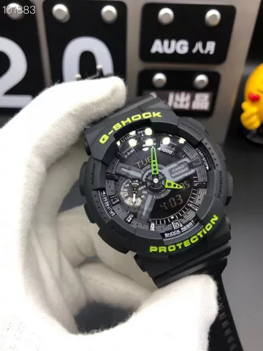 GA-110 Hand-raise Light Casio G-SHOCK--Classic shockproof dial design👍In stock and shipped immediately, 45-degree automatic hand-raise light function with strong visual impact🙈LCD liquid crystal display💡Stopwatch speed function accurate to 1/1000 second⌛Shockproof📣Anti-magnetic💥200 meters waterproof🏊48 city time📲Countdown⏳Alarm clock⏰Fully automatic calendar and other powerful functions📆