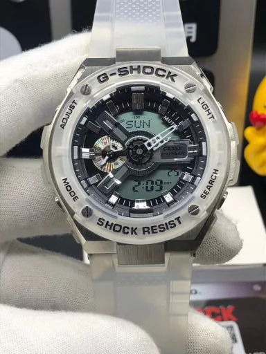 GST-400G hand-raise light Casio G-SHOCK--classic shockproof dial design👍In stock and shipped in seconds, 45-degree automatic hand-raise light function with strong visual impact🙈LCD liquid crystal display💡Stopwatch speed function accurate to 1/1000 second⌛Shockproof📣Anti-magnetic💥200 meters waterproof🏊48 city time📲Countdown⏳Alarm clock⏰Fully automatic calendar and other powerful functions📆