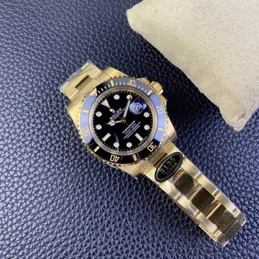 Clean Factory C Factory Rolex full gold Black Water Ghost 3135 movement, size 40mm