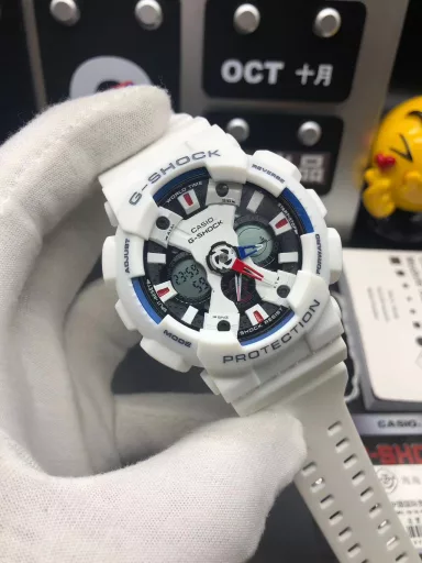 Hot selling GA-120 hand-raising light Casio G-SHOCK--classic shockproof dial design👍In stock and shipped immediately, 45-degree automatic hand-raising light function with strong visual impact🙈LCD liquid crystal display💡Stopwatch speed function accurate to 1/1000 second⌛Shockproof📣Anti-magnetic💥200 meters waterproof🏊48 city time📲Countdown⏳Alarm clock⏰Fully automatic calendar and other powerful functions📆