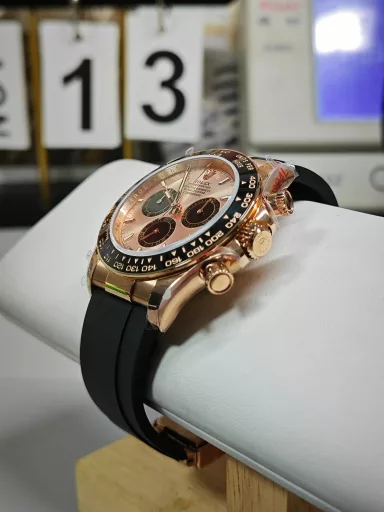 QF new product Rose Gold Daytona 4131 movement Rose Gold Daytona