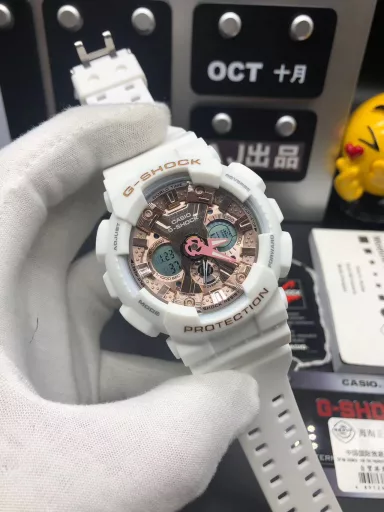 Hot selling GA-120 hand-raising light Casio G-SHOCK--classic shockproof dial design👍In stock and shipped immediately, 45-degree automatic hand-raising light function with strong visual impact🙈LCD liquid crystal display💡Stopwatch speed function accurate to 1/1000 second⌛Shockproof📣Anti-magnetic💥200 meters waterproof🏊48 city time📲Countdown⏳Alarm clock⏰Fully automatic calendar and other powerful functions📆