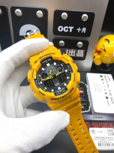 Hot selling GA-120 hand-raising light Casio G-SHOCK--classic shockproof dial design👍In stock and shipped immediately, 45-degree automatic hand-raising light function with strong visual impact🙈LCD liquid crystal display💡Stopwatch speed function accurate to 1/1000 second⌛Shockproof📣Anti-magnetic💥200 meters waterproof🏊48 city time📲Countdown⏳Alarm clock⏰Fully automatic calendar and other powerful functions📆