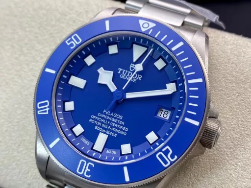 ZF's famous work [stronger, more wear-resistant, and lighter] Tudor Tudor Pelagos series Blue Potato, also known as 