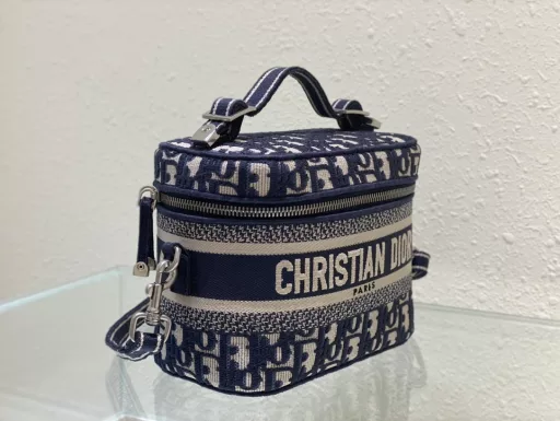 The bag is the epitome of the season, with cannage stitching and the 