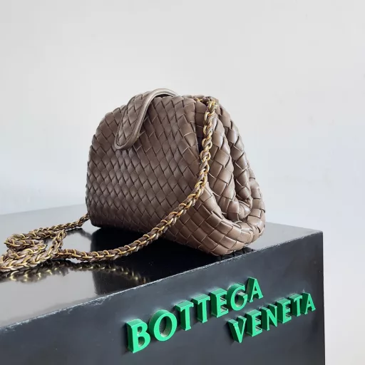 BOTTEGA VENETA Women's LAUREN 1980 Small Clutch New arrival! The small size that many people have been waiting for is finally here. The self-adjustable zipper is a highlight of this bag. After removing it, it can be used as a clutch to attend important occasions. One bag unlocks two ways of carrying at the same time, which is very practical. The unique sense of structure and beautiful lines add a touch of elegance to the small cloud, which is a tribute to the classic and a pursuit of modernity.